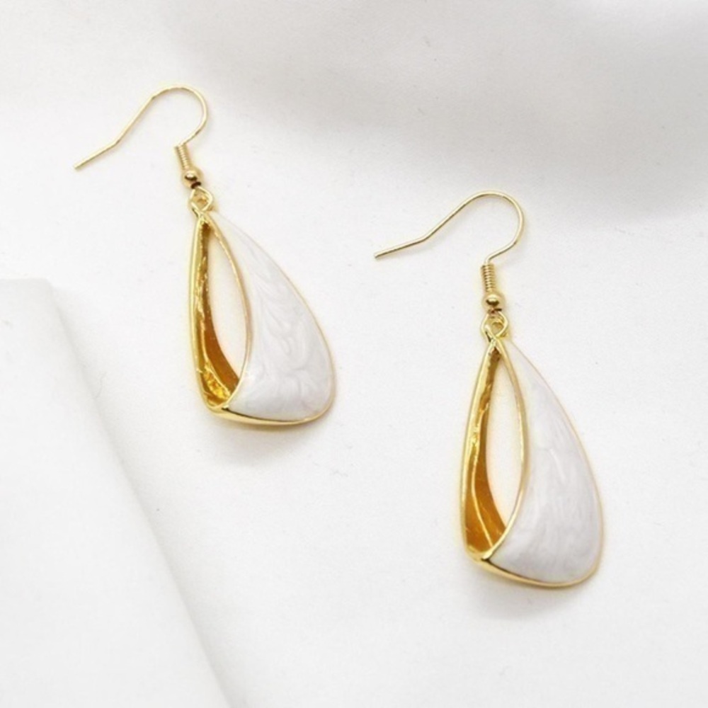 Long Pearl Earrings